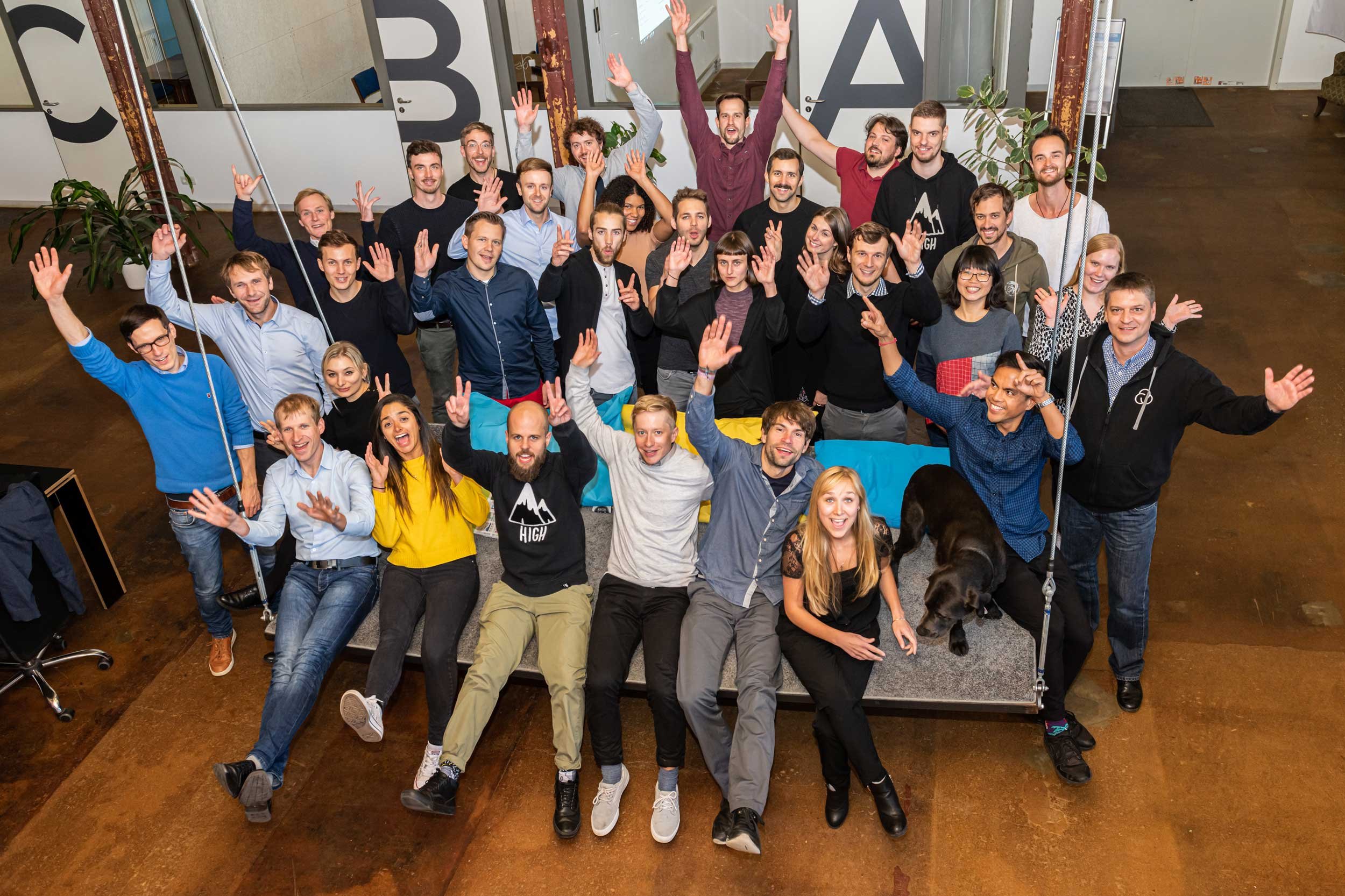 spinlab startups on their welcome day