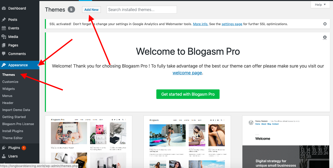 blogasm is a greta choice for startup blogs