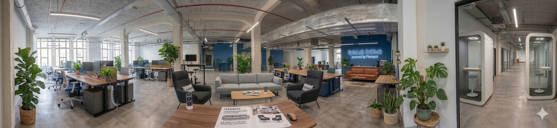 SpinLab CoWork – Halle 7, Baumwollspinnerei Leipzig
